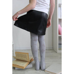 Колготки детские "Флай" (последний размер) серый 140-146