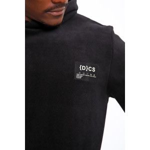 Костюм двойка мужской №062 флис (р-ры: 48-58) черный