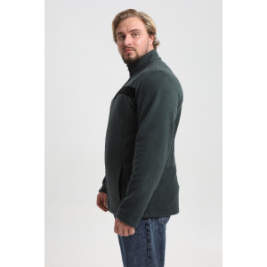 Джемпер мужской №23 флис (р-ры: 48-58) зеленый