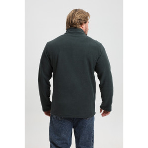 Джемпер мужской №23 флис (р-ры: 48-58) зеленый