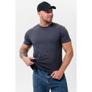 Футболка мужская №8471 кулирка (последний размер) белый, серый, темно-синий - набор 3 шт. 58