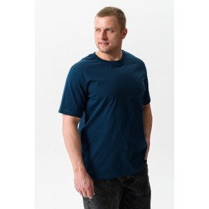 Футболка мужская №8471 кулирка (последний размер) черный, изумруд, мокко - набор 3 шт. 60