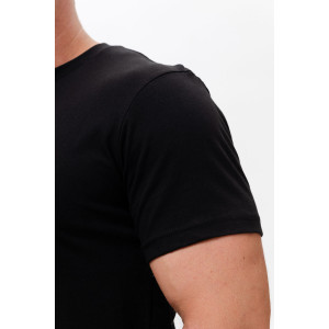 Футболка мужская "Матвей" кулирка (последний размер) черный 66