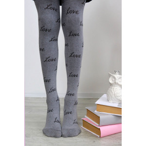 Колготки детские "Фелия" (последний размер) серый 122-128