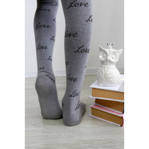 Колготки детские "Фелия" (последний размер) серый 122-128