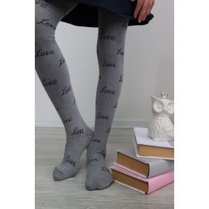 Колготки детские "Фелия" (последний размер) серый 122-128