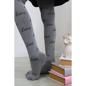 Колготки детские "Фелия" (последний размер) серый 122-128