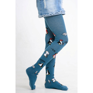 Колготки детские "Меридиан" (последний размер) индиго 80-86