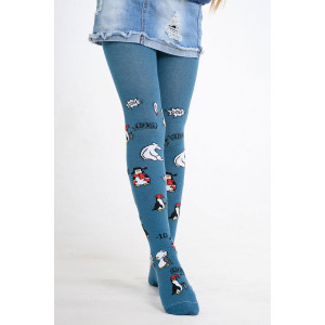 Колготки детские "Меридиан" (последний размер) индиго 80-86