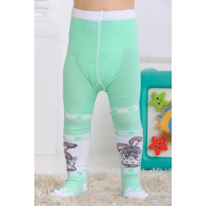 Колготки детские "Непоседа" (последний размер) салатовый 80-86