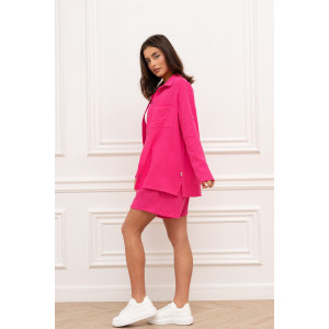 Костюм двойка женский "Муслин" М-133КП муслин (р-ры: 44-54) фуксия
