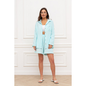 Костюм двойка женский "Муслин" М-133КП муслин (р-ры: 44-54) тиффани