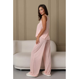 Костюм двойка женский "Флам с вискозой" М-297К флам с вискозой (р-ры: 40-54) розовый