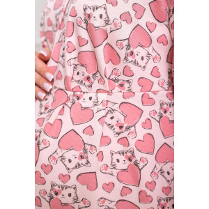 Сорочка для беременных "Новая жизнь" М-90Н футер (р-ры: 44-52) розовый