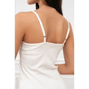 Сорочка женская "Нежность New" М-87Н лапша (р-ры: 42-50) молочный