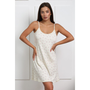 Сорочка женская "Нежность New" М-87Н лапша (р-ры: 42-50) молочный