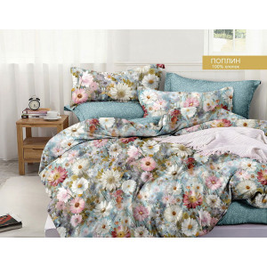 Постельное белье поплин стандарт ПВ27-1435 (последний размер) 2-сп.евр Постельное белье поплин стандарт ПВ27-1435 (последний размер) 2-сп.евр