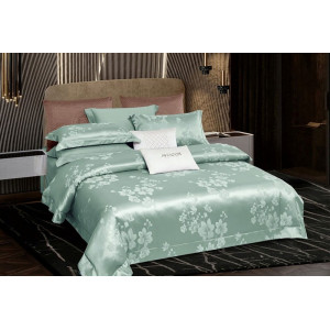 Постельное белье жаккард Ж24-077 (последний размер) 2-сп.евр