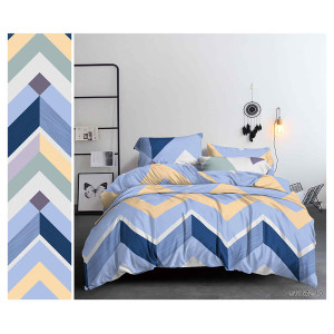 Постельное белье полисатин 3D "Пиренеи" (последний размер) 2-сп.евр