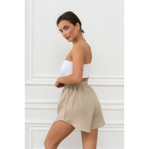 Шорты женские "Лён-1" М-8Ш-1 лён (р-ры: 42-46) натуральный