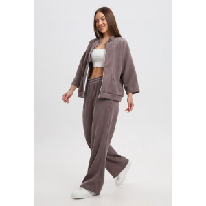Костюм двойка женский К3181.2 вельвет (р-ры: 48-62)