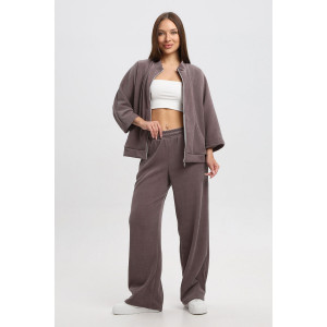 Костюм двойка женский К3181.2 вельвет (р-ры: 48-62)