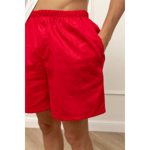 Пижама мужская "Корпоративчик" М-012КП кулирка (р-ры: 46-56) красно-белый