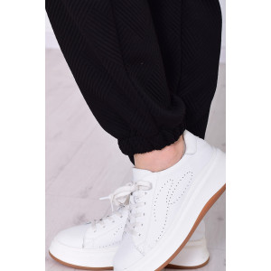 Костюм двойка женский 5356 костюмная ткань (р-ры: 42-56) черный