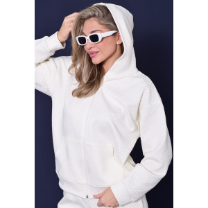 Костюм двойка женский 5356б костюмная ткань (р-ры: 42-56) молоко