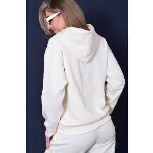 Костюм двойка женский 5356б костюмная ткань (р-ры: 42-56) молоко