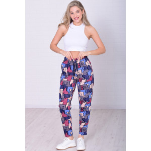 Брюки женские 8031д1 кулирка (р-ры: 42-64) шоколад