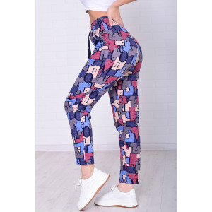 Брюки женские 8031д1 кулирка (р-ры: 42-64) шоколад