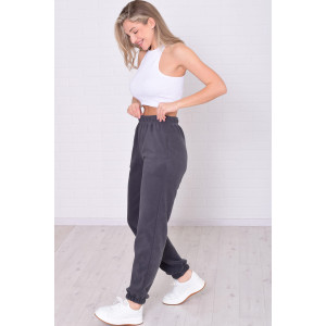 Брюки женские 8066б флис (р-ры: 42-56) дымчатый