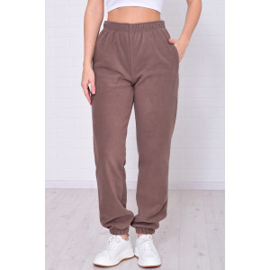 Брюки женские 8066о флис (р-ры: 42-56) мокко