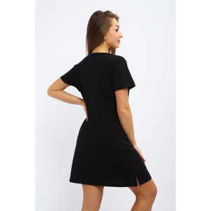 Туника женская №227 кулирка (р-ры: 44-56) черный