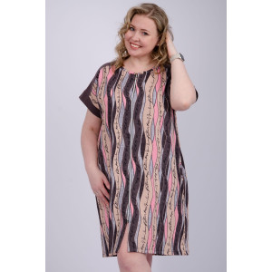 Халат женский "Анастасия 3" кулирка (р-ры: 50-60) Халат женский "Анастасия 3" кулирка (р-ры: 50-60)