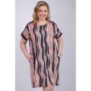 Халат женский "Анастасия 3" кулирка (р-ры: 50-60) Халат женский "Анастасия 3" кулирка (р-ры: 50-60)