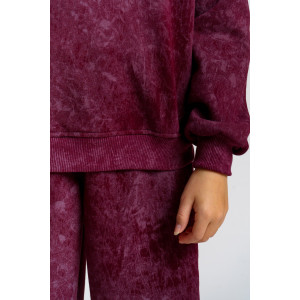 Костюм двойка детский 983Д футер 3-х нитка с начёсом пенье (р-ры: 28-44) марсал винтаж