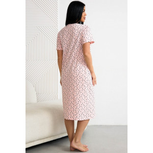 Сорочка женская 0601-84 кулирка (р-ры: 52-64) пудра