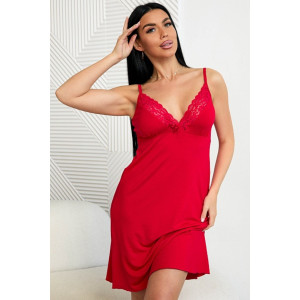 Сорочка женская 0056-05 вискоза (р-ры: 42-60) красный