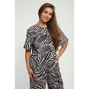 Костюм двойка женский №226 кулирка (р-ры: 48-58) бежевый