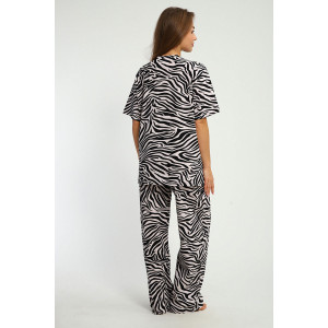 Костюм двойка женский №226 кулирка (р-ры: 48-58) бежевый