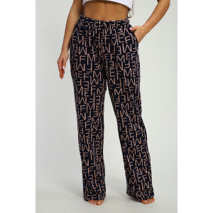 Брюки женские №225 кулирка (р-ры: 52-66) темно-синий