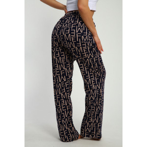 Брюки женские №225 кулирка (р-ры: 52-66) темно-синий