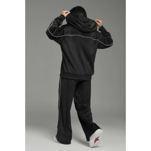 Костюм двойка женский "Пандора" велюр (р-ры: 46-60) черный