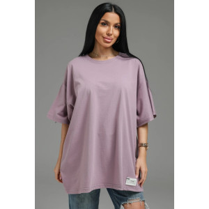 Футболка женская "Анита-2" кулирка (р-ры: 44-66) пыльная роза