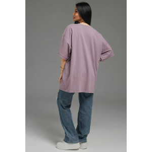 Футболка женская "Анита-2" кулирка (р-ры: 44-66) пыльная роза