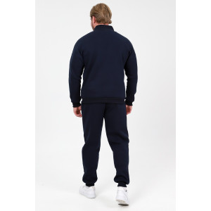 Костюм двойка мужской 2109/2 футер 3-х нитка с начесом (р-ры: 48-58) темно-синий