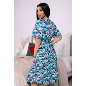 Халат женский 2087 кулирка (р-ры: 48-62) ментол