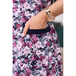 Халат женский 2087/1 кулирка (р-ры: 48-62) розовый